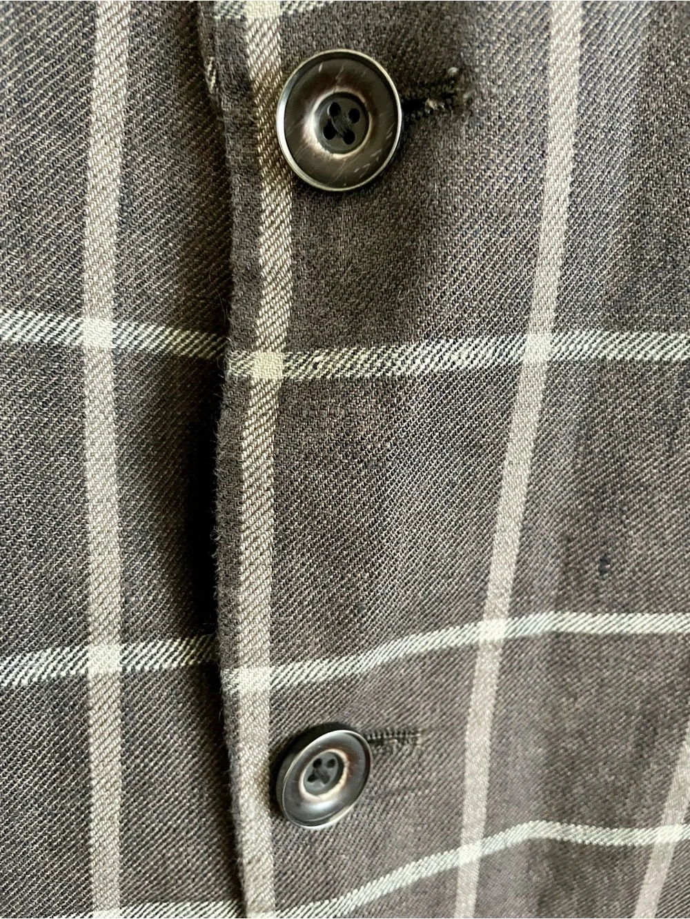 🪶 TALLIA Checked Gray Windowpane Men's Blazer 🪶